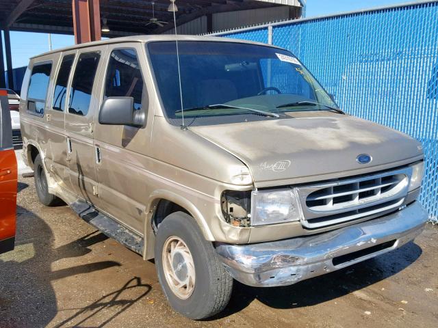 1FDRE14WXXHA37013 - 1999 FORD ECONOLINE BEIGE photo 1