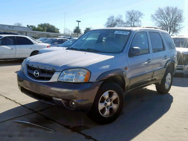 4F2YZ04123KM54934 - 2003 MAZDA TRIBUTE LX SILVER photo 2