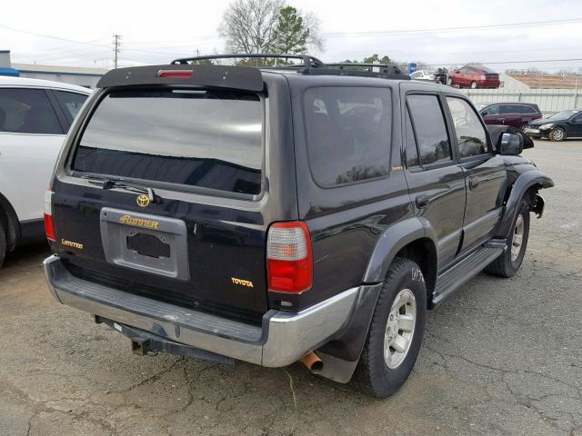 JT3GN87R5W0083537 - 1998 TOYOTA 4RUNNER LI BLACK photo 4