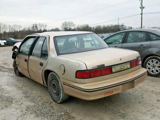 2G1WL54T0P9150735 - 1993 CHEVROLET LUMINA GOLD photo 3