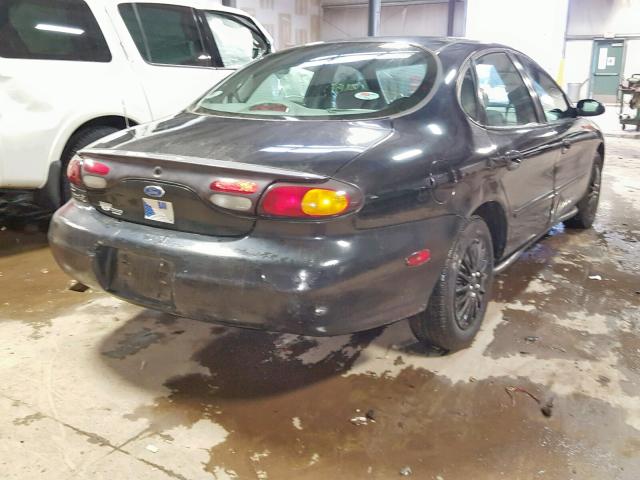 1FALP52U4VA266313 - 1997 FORD TAURUS GL BLACK photo 4