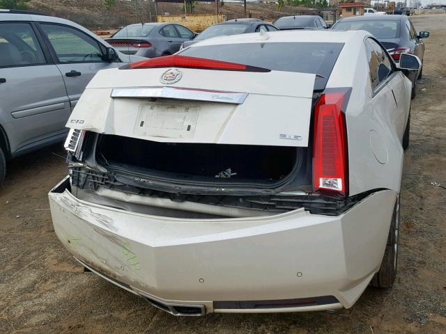 1G6DK1E34D0177809 - 2013 CADILLAC CTS PERFOR WHITE photo 9