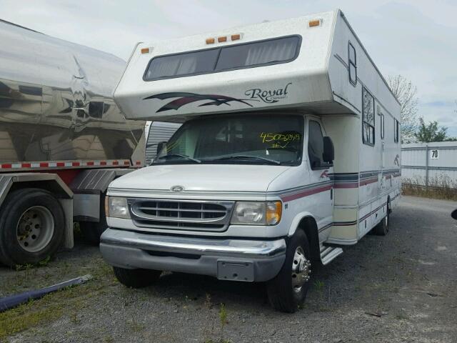 1FDXE40S4WHB69033 - 1998 FORD E450 WHITE photo 2