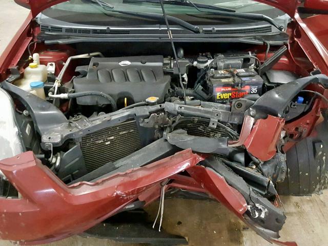 3N1AB61E08L709377 - 2008 NISSAN SENTRA 2.0 MAROON photo 7