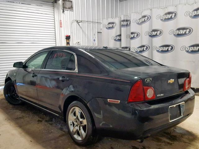 1G1ZH57B18F209785 - 2008 CHEVROLET MALIBU 1LT 黑色 照片 3