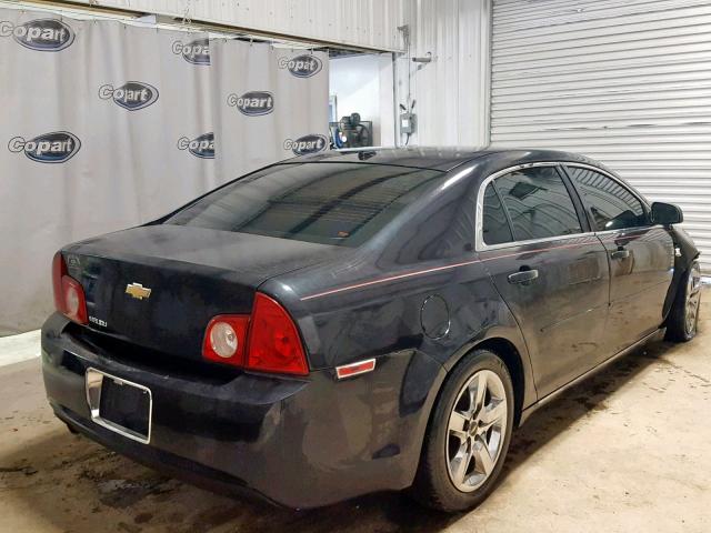 1G1ZH57B18F209785 - 2008 CHEVROLET MALIBU 1LT 黑色 照片 4