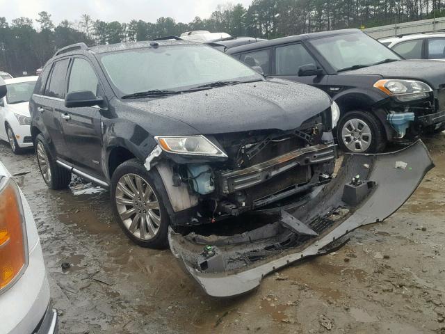 2LMDJ6JKXBBJ25736 - 2011 LINCOLN MKX BLACK photo 1