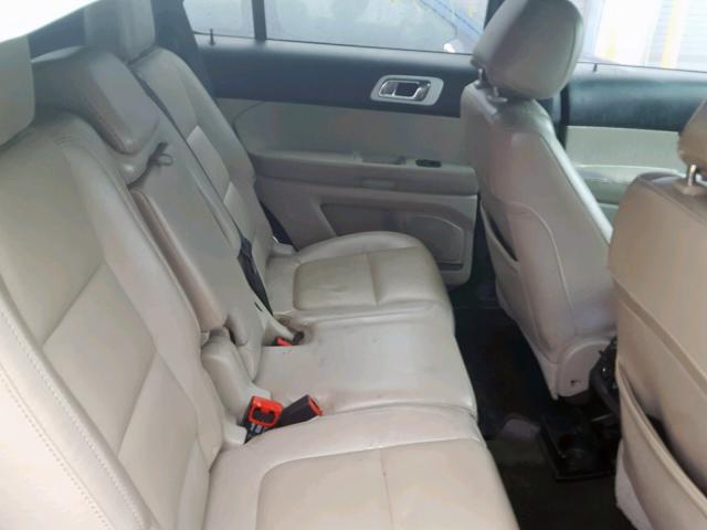 1FM5K7F81FGB07107 - 2015 FORD EXPLORER L BROWN photo 6