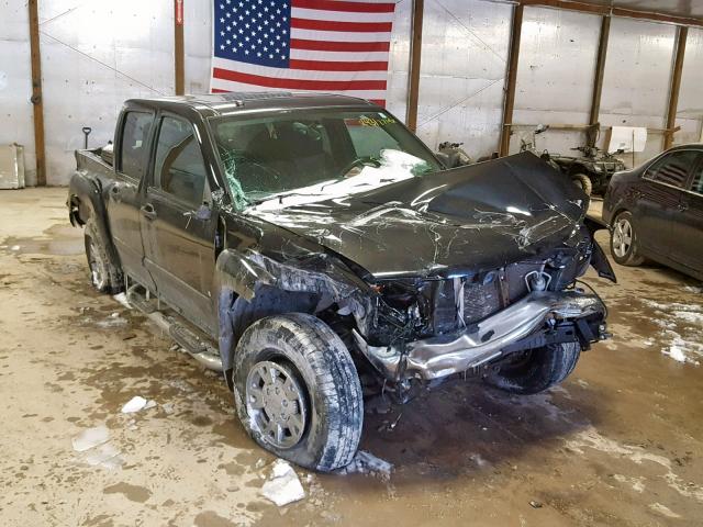 1GCDT136168302857 - 2006 CHEVROLET COLORADO BLACK photo 1