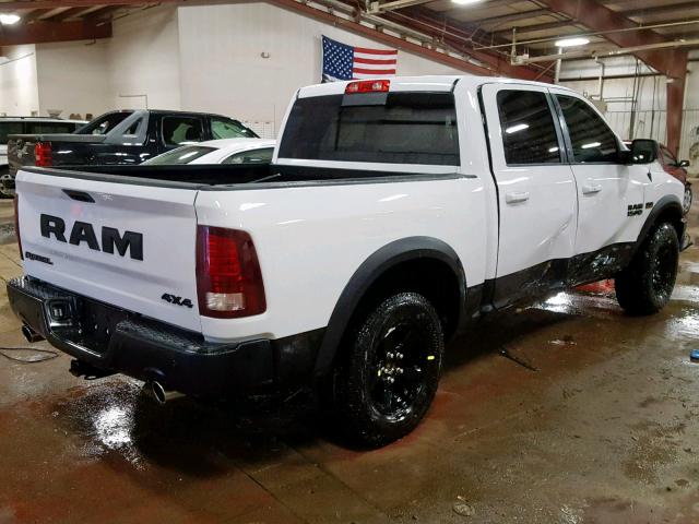 1C6RR7YT7JS235819 - 2018 RAM 1500 REBEL თეთრი ფოტო 4