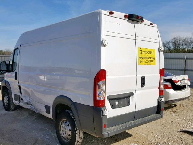 3C6TRVCG6JE112598 - 2018 RAM PROMASTER 白色 照片 3