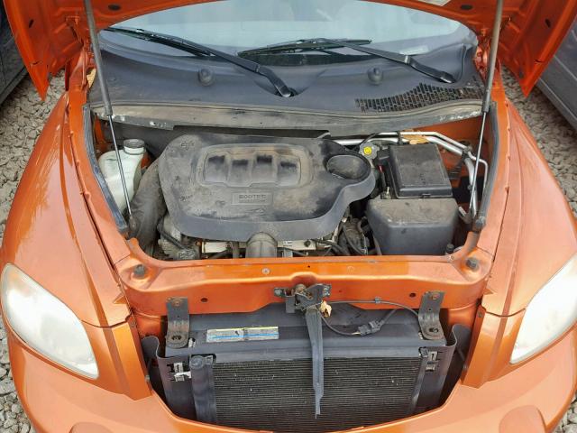 3GNDA23P66S573464 - 2006 CHEVROLET HHR LT ORANGE photo 7