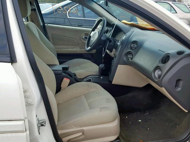 2G2WP522751239305 - 2005 PONTIAC GRAND PRIX WHITE photo 5