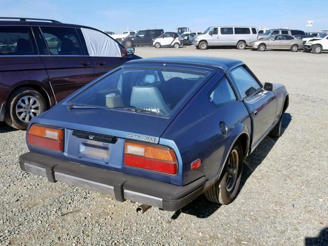 HS130128781 - 1979 DATSUN 280ZX BLUE photo 4