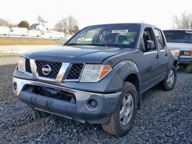 1N6AD09W17C423773 - 2007 NISSAN FRONTIER C GRAY photo 2