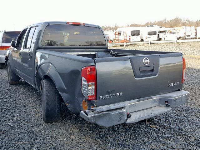 1N6AD09W17C423773 - 2007 NISSAN FRONTIER C GRAY photo 3