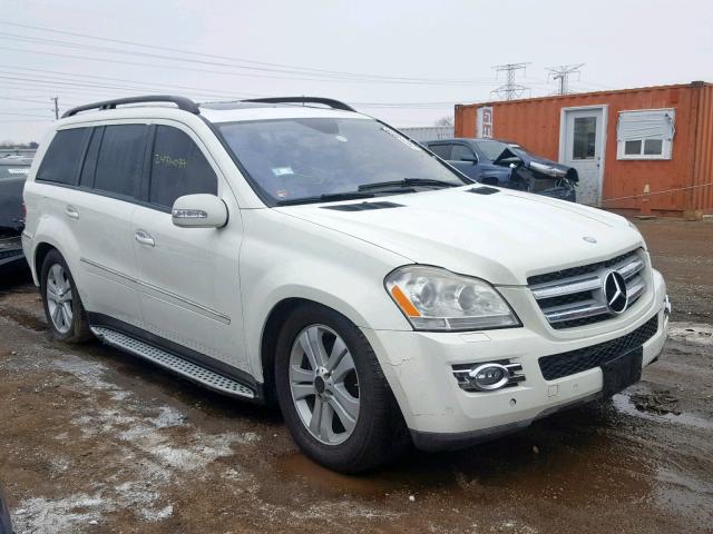 4JGBF71E78A317379 - 2008 MERCEDES-BENZ GL 450 4MA WHITE photo 1