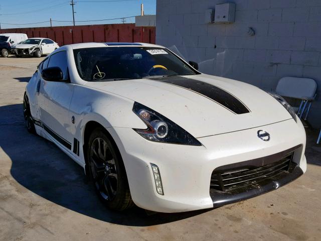 JN1AZ4EH0KM422218 - 2019 NISSAN 370Z BASE WHITE photo 1