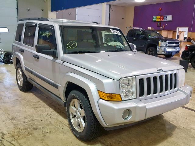 1J8HG48K56C134353 - 2006 JEEP COMMANDER Gümüş foto 1
