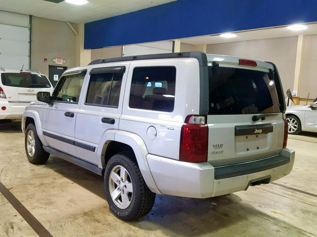 1J8HG48K56C134353 - 2006 JEEP COMMANDER Gümüş foto 3