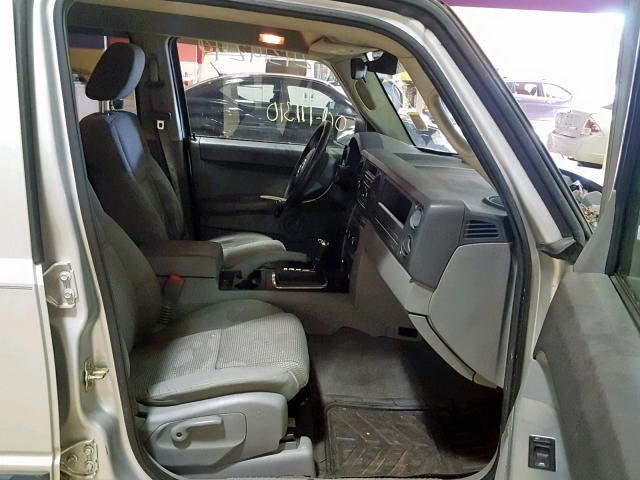 1J8HG48K56C134353 - 2006 JEEP COMMANDER Gümüş foto 5