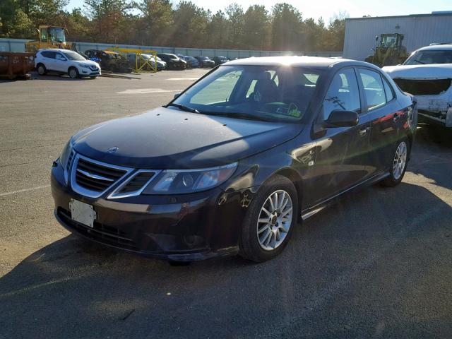 YS3FA4CY2A1607540 - 2010 SAAB 9-3 2.0T BLACK photo 2