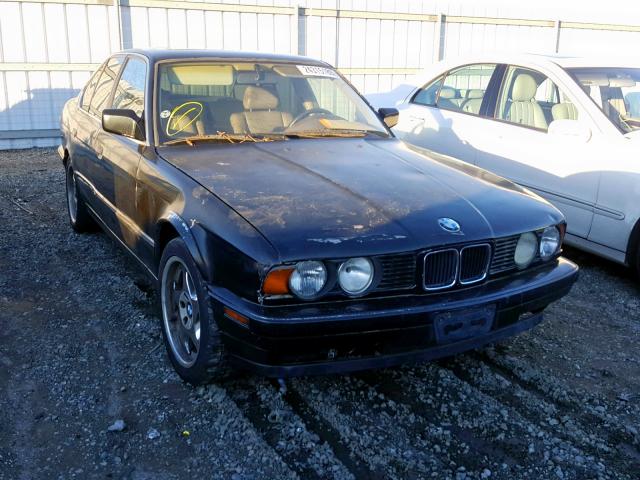 WBAHD631XMBJ60246 - 1991 BMW 525 I AUTO BLACK photo 1