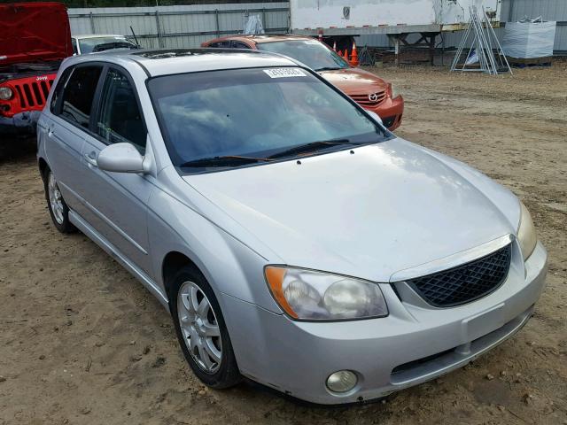 KNAFE161665316450 - 2006 KIA SPECTRA5 SILVER photo 1