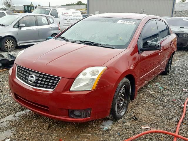 3N1AB61E77L712680 - 2007 NISSAN SENTRA 2.0 RED photo 2