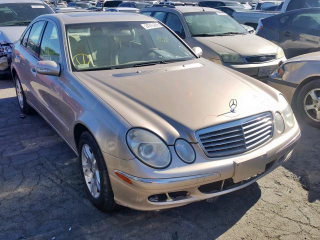 WDBUF65J43X100150 - 2003 MERCEDES-BENZ E 320 TAN photo 1