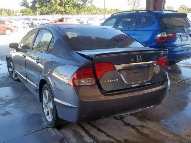 19XFA1F63BE043685 - 2011 HONDA CIVIC LX-S Grafit foto 3