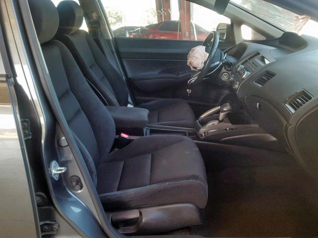 19XFA1F63BE043685 - 2011 HONDA CIVIC LX-S Grafit foto 5