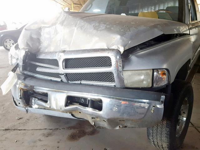 3B7KF23W8VM528361 - 1997 DODGE RAM 2500 SILVER photo 9