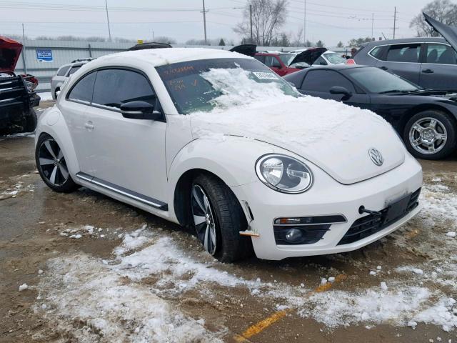 3VW4T7AT0DM678659 - 2013 VOLKSWAGEN BEETLE TUR WHITE photo 1