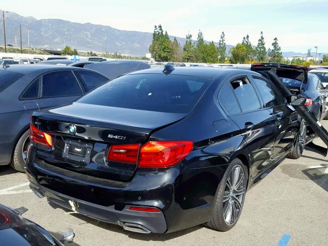 WBAJE7C59JWD49646 - 2018 BMW 540 XI BLACK photo 4