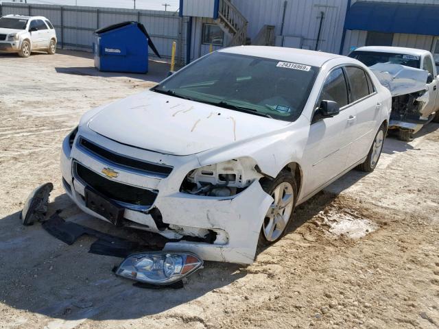 1G1ZB5E06CF315404 - 2012 CHEVROLET MALIBU LS თეთრი ფოტო 2