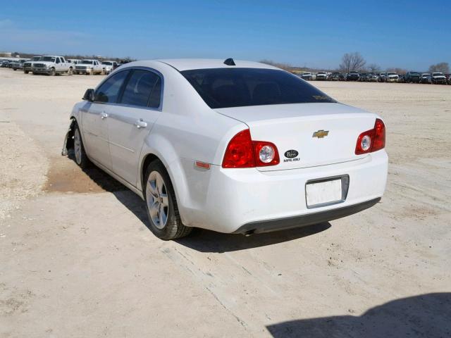 1G1ZB5E06CF315404 - 2012 CHEVROLET MALIBU LS თეთრი ფოტო 3
