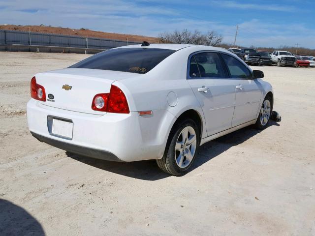 1G1ZB5E06CF315404 - 2012 CHEVROLET MALIBU LS თეთრი ფოტო 4