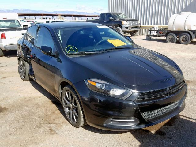 1C3CDFAA2FD434275 - 2015 DODGE DART SE BLACK photo 1