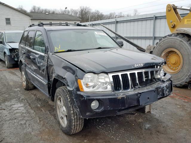 1J4HR58NX5C544186 - 2005 JEEP GRAND CHER BLACK photo 1