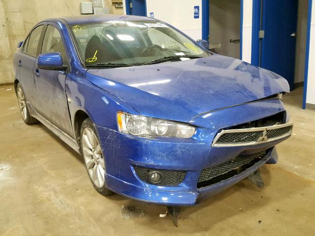 JA3AU86U88U026625 - 2008 MITSUBISHI LANCER GTS BLUE photo 1