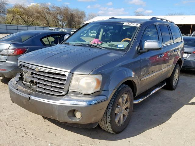 1A8HX58PX9F715884 - 2009 CHRYSLER ASPEN LIMI SILVER photo 2