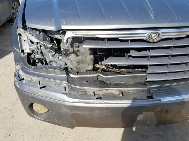 1A8HX58PX9F715884 - 2009 CHRYSLER ASPEN LIMI SILVER photo 9