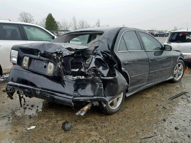 1LNHM87A42Y680988 - 2002 LINCOLN LS BLACK photo 4