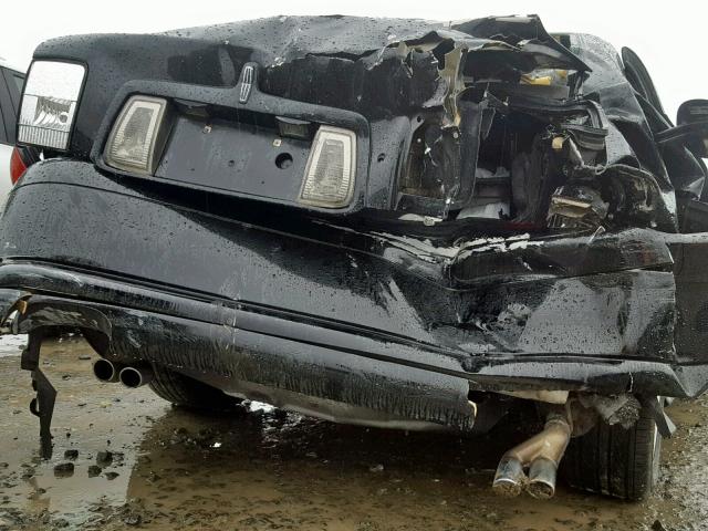 1LNHM87A42Y680988 - 2002 LINCOLN LS BLACK photo 9