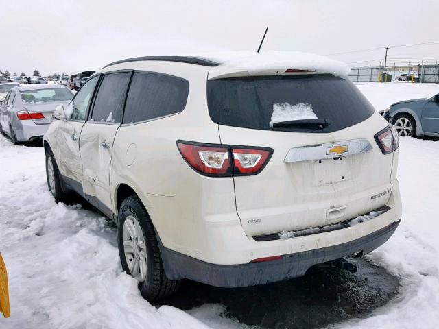 1GNKVGKD7EJ364475 - 2014 CHEVROLET TRAVERSE L WHITE photo 3