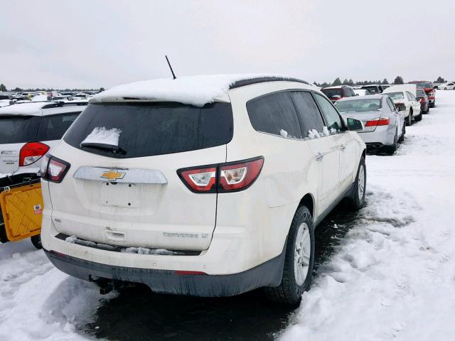 1GNKVGKD7EJ364475 - 2014 CHEVROLET TRAVERSE L WHITE photo 4