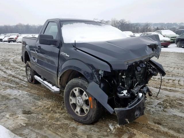 1FTMF1EW4AFC70060 - 2010 FORD F150 BLACK photo 1