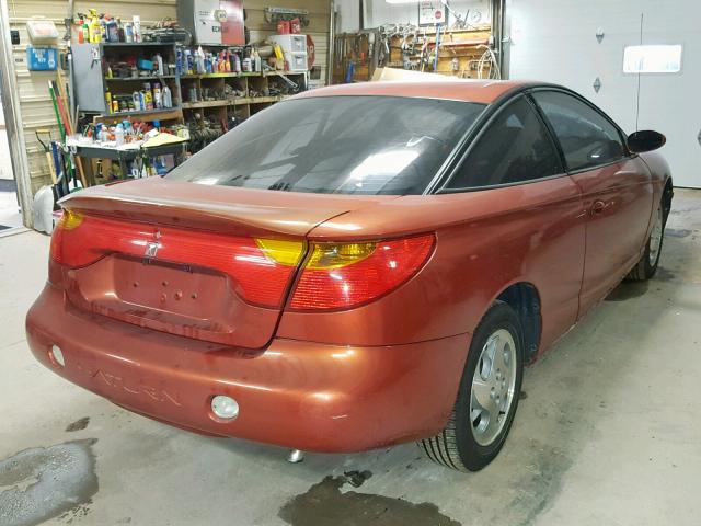 1G8ZY14792Z150324 - 2002 SATURN SC2 ORANGE photo 4