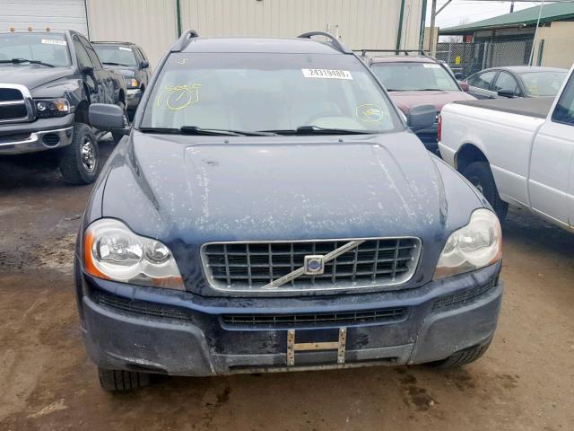 YV1CZ59H341062429 - 2004 VOLVO XC90 BLUE photo 9